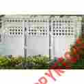 Outdoordecorativescreen1439 Outdoor Decorative Screen 4 Panel Conceals Air Conditioners Garbage Suncast New 611359441439 Outdoordecorativescreen1439 Outdoor Decorative Screen 4 Panel Conceals Air Conditioners Garbage Suncast New 611359441439