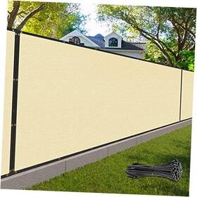Pw4x50-beige Palace World Fence Privacy Screen Commercial Grade Heavy Duty Black Bindings 4ft X 50ft Beige Pw4x50-beige Palace World Fence Privacy Screen Commercial Grade Heavy Duty Black Bindings 4ft X 50ft Beige