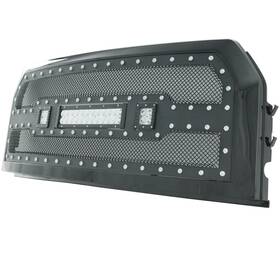 48-0850 Paramount Automotive Evolution Black Stainless Steel Wire Mesh Packaged Grille