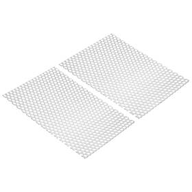 Patikil Pta231227tt000533eu 11.8 Inch L X 7.9 W Perforated Metal Sheets 2pcs 16ga 0.31 Hole 304 St