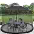 Patioumbrellascreen90551 Patio Umbrella Screen 90551 Outdoor Table Mosquito Insect Repellent Bug Net Enclosure 795211390551