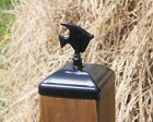 Pc-6x6-fleurdelis2 Madison Iron And Wood Tropical Fish Fence Post 693614951662
