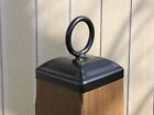 Pc-6x6-ring Madison Iron And Wood Post