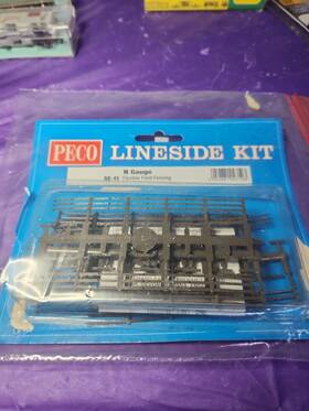 Nb-45 Peco Lineside N Gauge Flexible Field Fencing Model Train