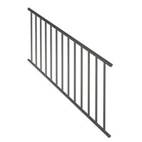 Pegatha H-60003803 Contemporary 6 Ft X 36 Inch Charcoal Gray Fine Textured Aluminum Stair