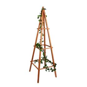 Pr-4753-2216436 Pemberly Row Contemporary Medium Brown Cedar Large Trellis