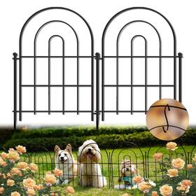 X12.6 Petfort 648564263648 Garden Fence Panels 17 In High Ft Long Flower Bed Fencing For Small