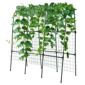 Pkbd-2025 Pkbd 978421740970 Tall Garden Arch Trellis For Climbing Plants Outdoor 4 Ft Polyethylene-
