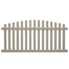 Pkpi-3cv-3x6 Weatherables Khaki Sanibel Easy To Assemble Vinyl Picket Fence Panel Pkpi-3cv-3x6 Weatherables Khaki Sanibel Easy To Assemble Vinyl Picket Fence Panel