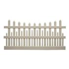 Pkpi-3raltnrsc-4x8 Weatherables Khaki Water Resistant Salem Vinyl Picket Fence Panel Kit