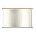 Pkpo-1.5nr-4x6 Weatherables Water Resistant Khaki Williamsport Vinyl Pool Fence Panel