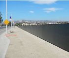 Plk0425bl-wm Aleko Black Fence Privacy Screen Outdoor Backyard Fencing 013964954340