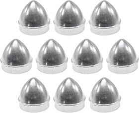 Plum Fittings 313100926959 Chain Link Fence 2 Inch 1 7/8 Outer Diameter External Acorn Post Caps Die Cast