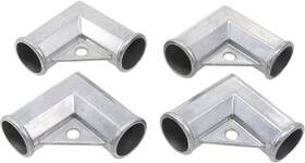Plum Fittings 445037886884 1 3/8 Inch X Chain Link Fence Gate Corner Aluminum Elbow