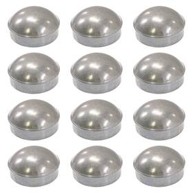 Plum Fittings 810061220862 Chain Link Fence 3 Inch 2 7/8 Od Round Dome External Post Caps Die Cast Alum
