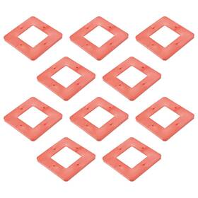 Plum Fittings 810061221500 Nylon Top Rail Tie For 5 Inch X Sq. Vinyl Fence Post Pack Of 10 Plum Fittings 810061221500 Nylon Top Rail Tie For 5 Inch X Sq. Vinyl Fence Post Pack Of 10