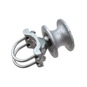 Plum Fittings 850007671341 2 1/2 Inch Round Post X 1 5/8 Gate Frame Steel Mini Cantilever Roller For