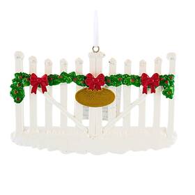 Or2796 Polarx 2.50in Gate Polyresin White Picket Fence