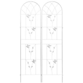 Praktiban Tall Garden Flower Trellis For Outdoor Use Decorative