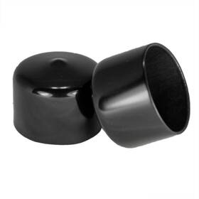 Pp.1.500.rbv Prescott Plastics 1.5-inch 38.1mm Round Rubber Plugs Flexible Vinyl End Ca