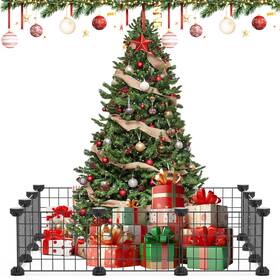 Profully 30 40cm 40cm/ 12 16inch Black Christmas Tree Fence Picket Around Tr