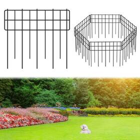 Promitop Yyh12-gf-6 Decorative Fence Panel 12.99 Inch 11.97 No Dig Fences Barrier Small Garden Animal
