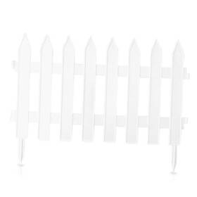 Iplsu2-s449 Prosper Plast 3.6 X 52 Cm Classic Garden Fence - White