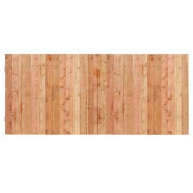 Prowood 313034314358 3-1/2 Ft. X 8 Western Red Cedar Privacy Flat Top Fence Panel Kit