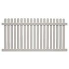 Ptpi-3nr-4x8 Weatherables Tan Uv Protected Provincetown Vinyl Picket Fence Panel Kit