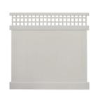 Ptpr-sqlat-5x6 Weatherables Tan Water Resistant Scottsdale Vinyl Privacy Fence Panel Kit
