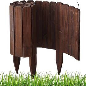Pulijiaju Thlm-001 Garden Border Edging Fence No Dig Landscape Lawn Decorat