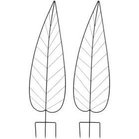 Pure Garden 313114569586 Trellis For Climbing Plants Outdoor Plant Support 2- Pack 55 Inch Metal Tr