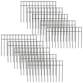 50-lg1411 Pure Garden 10 Panel 24 Inch X 15 Bed Border Fence No-dig Simple Plant Edging