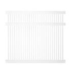 Pwpo-1.5nr-5x8 Weatherables White Williamsport Easy To Assemble Vinyl Pool Fence Panel