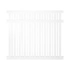 Pwpo-altnr-5x8 Weatherables Durable White Easy To Assemble Sarasota Vinyl Pool Fence