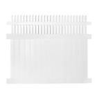 Pwpr-ot-6x8 Weatherables White Water Resistant Tremont Vinyl Privacy Fence Panel Kit