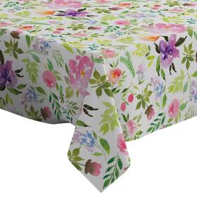 Q-beans 887432587329 Rectangle Decorative Tablecloth Size 52 X 70 Inch Washable And Re