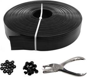 Qlvily 313052850876 Chain Link Fence Privacy Tape 246ft X 0.15ft Slats
