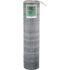 6026 Rangemaster 6318 Poultry Net 50 Ft L 36 In W 20 Gauge Hexagonal Mesh 2 M