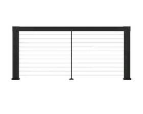 73053485 Rdi Railing 6ft X 36 Inch Level Cable Rail Kit - Matte Black Aluminum