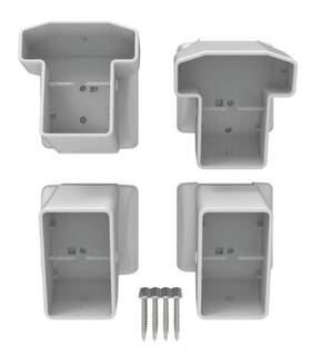 Rdi Railing 798850001017 Finyl Line Swivel Stair Adjustable Bracket Kit 73018804 White