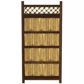 Red Lantern 744110628135 75 Inch Bamboo Garden Fence