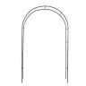 Rega008 Kinbor Outdoor Metal Garden Arch Gothic Arbor Trellis 789458551578