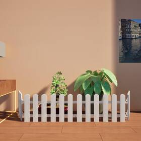 Reonex Rx 2f Picket 1 Foot Tall Garden Fence/picket Fence - Plant Partition With Spike For