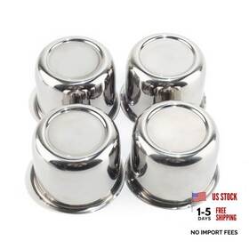 Rhinotuning 20274322ch Stainless Steel Push Through Center 3.11 Inch Hole 2.35 Height Chrome