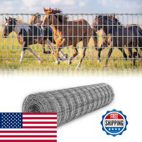 Rilth B0fg7rps54 Heavy Duty Livestock Fence 2x4 Inch Small Mesh For Safer Horses Animals