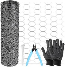 Roadplum Rp4010 13.8 In X 49 Ft Chicken Wire Fencing Rustproof Galvanized Iron
