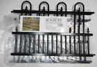 Roxbury24sp Specrail Roxbury Decorative Aluminum Garden Fence Pack Of 892124002059