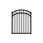 Rs54b20048ag Jerith Black Adams Powder Coated Aluminum Arched Fence 766463009317
