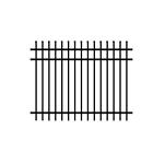 Rs60b101sn3 Jerith Black Washington Aluminum Fence Panel